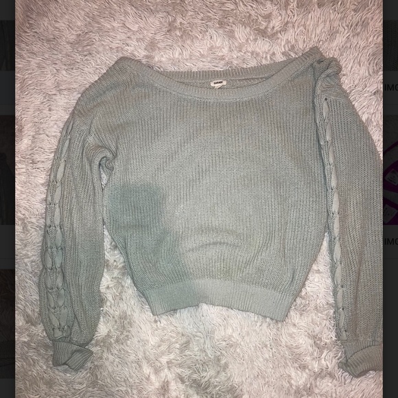 Garage Blue Sweater - Picture 6 of 6